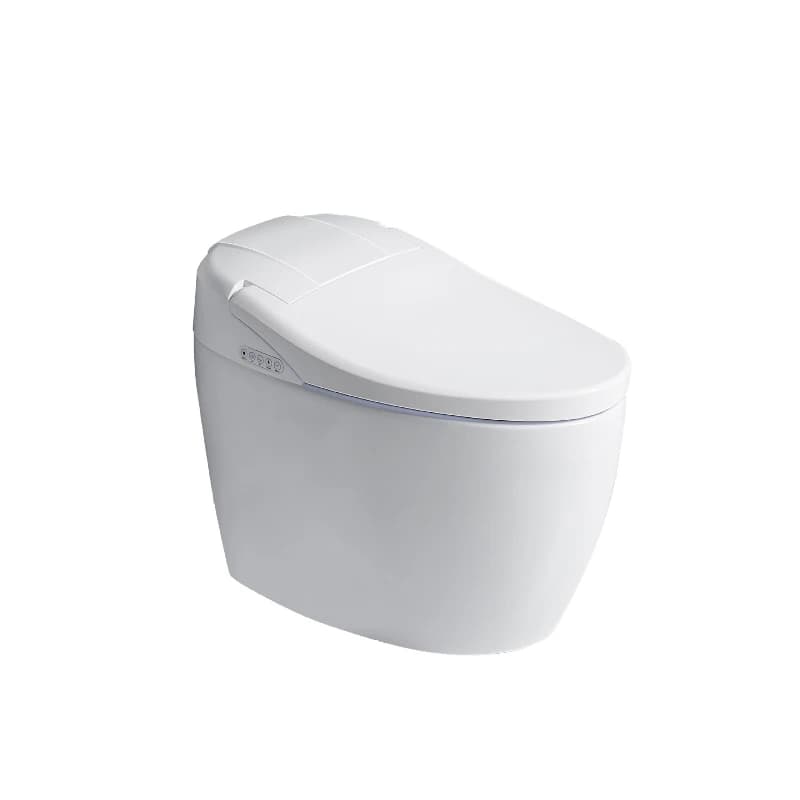 Ergonomic Smart Toilet Upgrade Dual Mode Fully Automatic Flip Electric Toilet No Water Pressure Limit