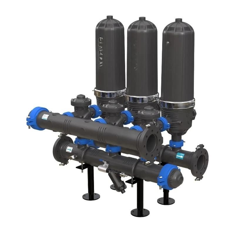 Water Filter Filtration System Drip Irrigation Automatic Backwash Disc Filter for Agriculture Irrigation Drip System