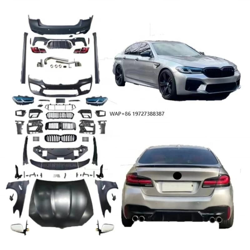 Auto Accessories Upgrade to 2021 G30/38 M5/m5 Cs Style Body Kit for  5 Series F10/18