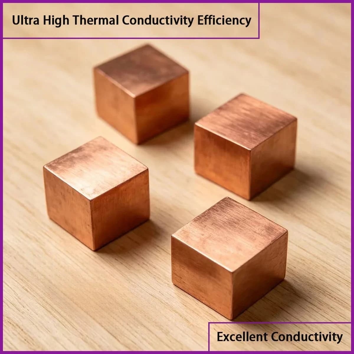 Size 15 * 30-30 * 40mm pure copper block used for electrodes, counterweights, grounding, thermal modules, etc