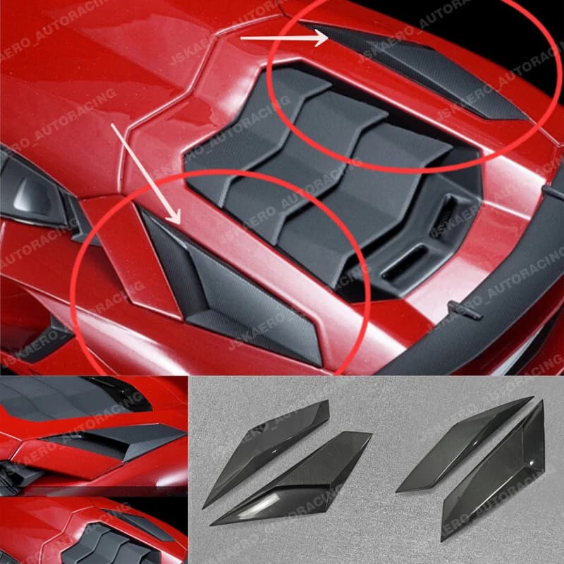 For Lamborghini Aventador 11-15 LP700 LP720 Carbon Fiber Side Vents Air Ducts car BodyKits