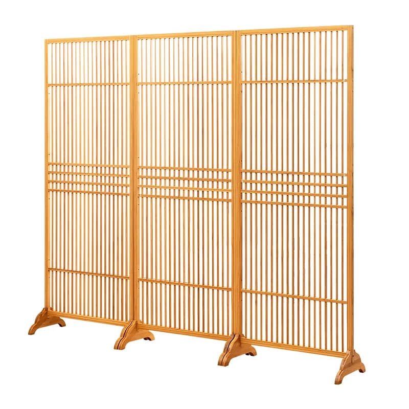 Simple new screen partition, the living room is facing the door and porch, and can be folded and moved.