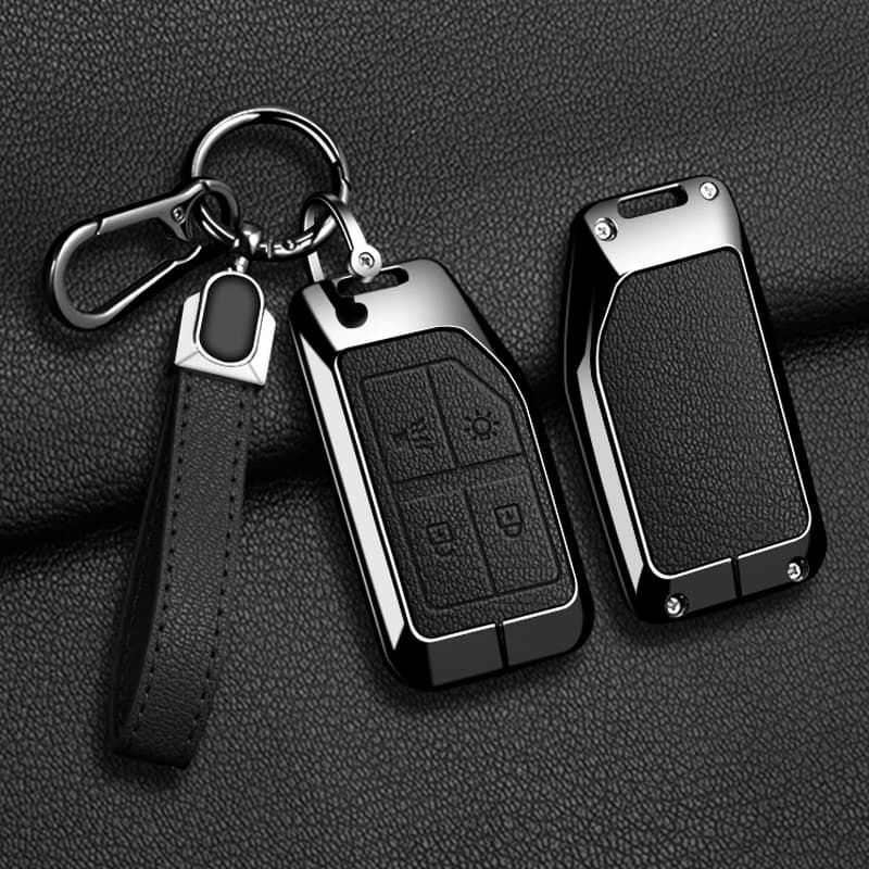 Car Zine Alloy Key Case Cover For Volvo FH16 RC FM EVRO 6 fh CARGO 555 FM Heavy Truck Key Full Protection Shell Holder Accessory
