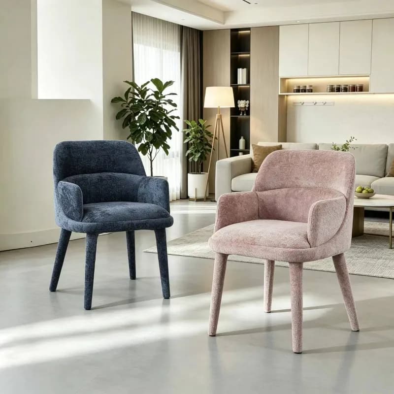 Lounge Designer Dining Chairs Modern Nordic Restaurant Kitchen Makeup Dining Chairs Ergonomic Designer Muebles Home Furniture