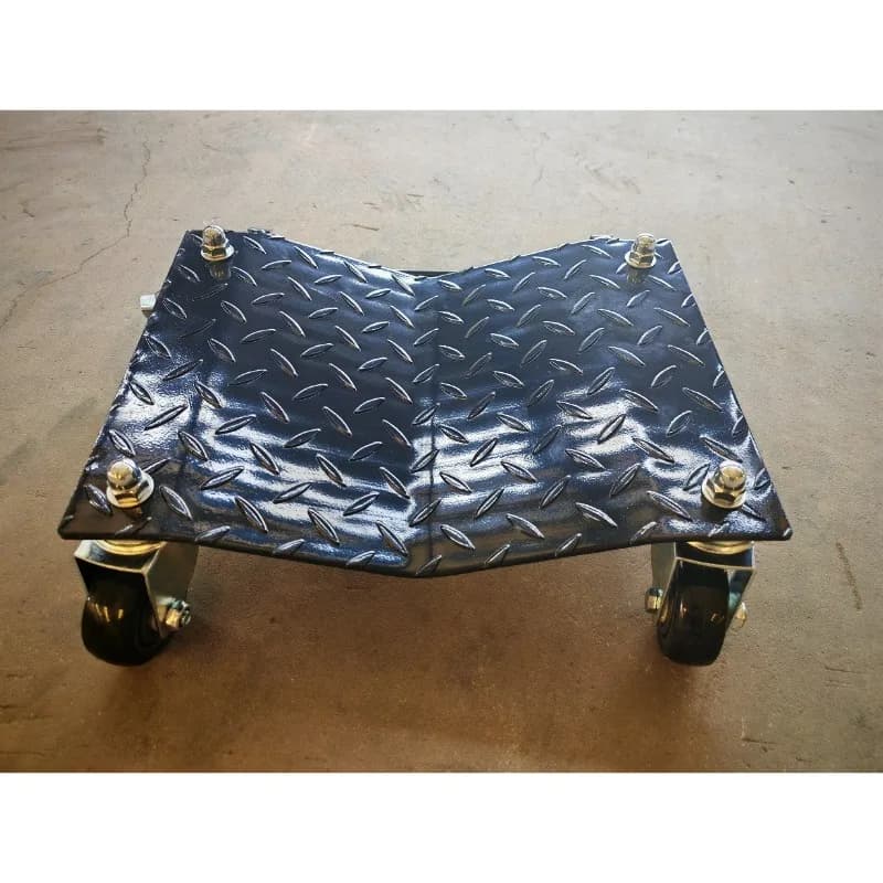 Universal Portable Vehicle Mover Dolly with Casters Easy Car & Motorcycle Trolley for Simple Relocation Work
