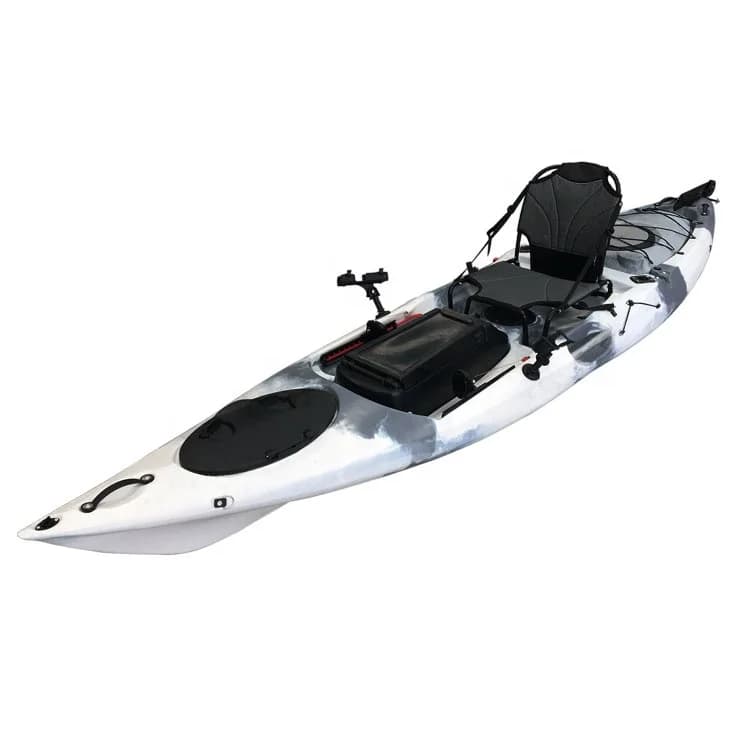 2024 Kayak Canoe Sit On Top Motor Electric Kayak With Electric Trolling Motor, Fishing Jet Motor Kayak PVC Tarpaulin Kano 5 Pcs