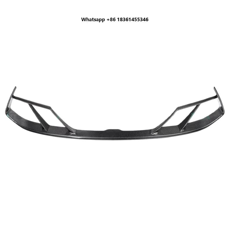 For  M3 M4 G80 G82 Upgrade in Pk Style Dry Carbon Fiber Front Bumper Decorative air Package Small Surround