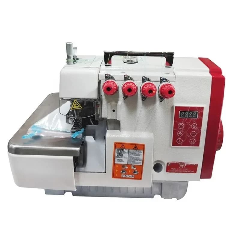 747D computer integrated direct drive silent 345 edge locking and copying machine