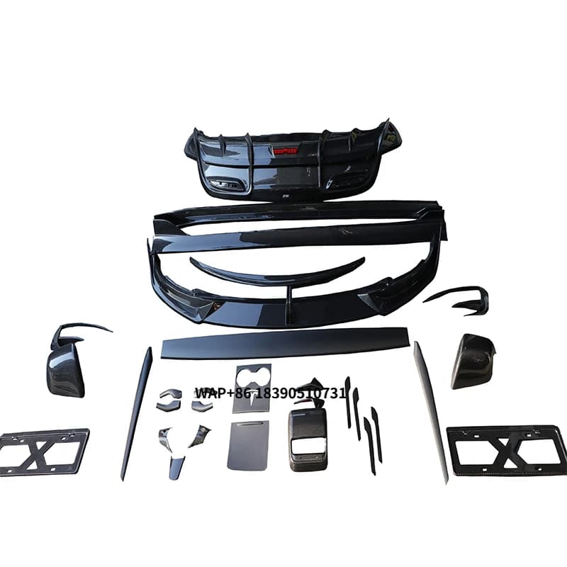 Top Quality Carbon Fiber Parts Performance Decoration Auto Body Systems for Model Y