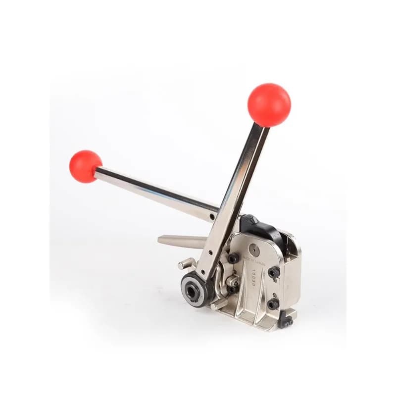 MH32A manual steel belt baler strapping belt tightening integrated steel belt buckle-free baler tensioner MH35