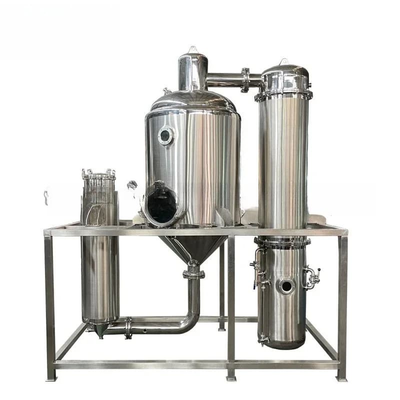 Single effect concentrator, traditional Chinese medicine extraction and concentration, electric heating steam heating evaporator