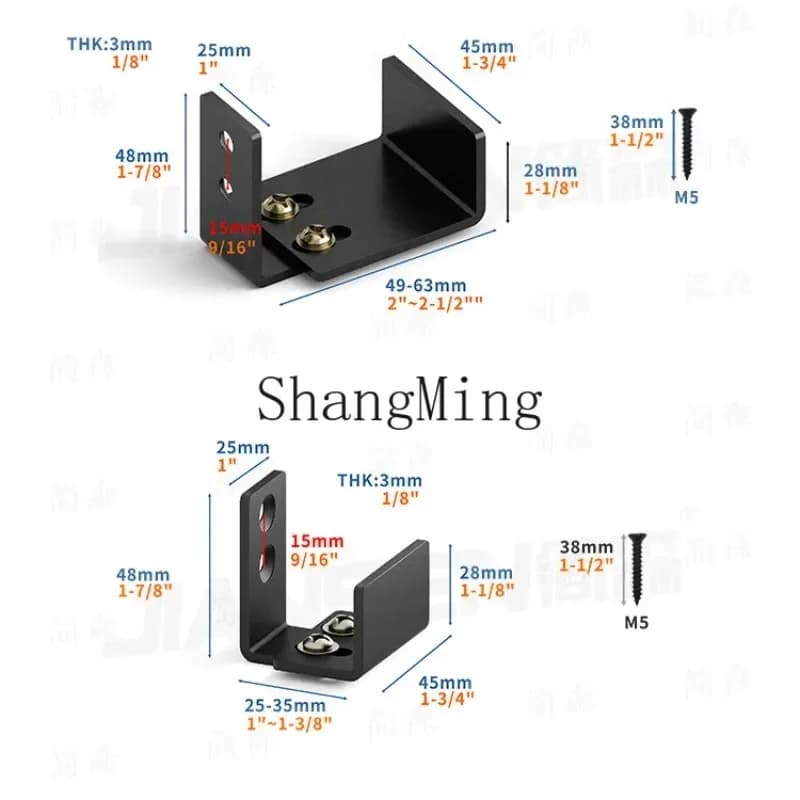 CLL door wall guide slotted pendulum stopper wall slotted pendulum stopper iron wall guide stainless steel pendulum stopper