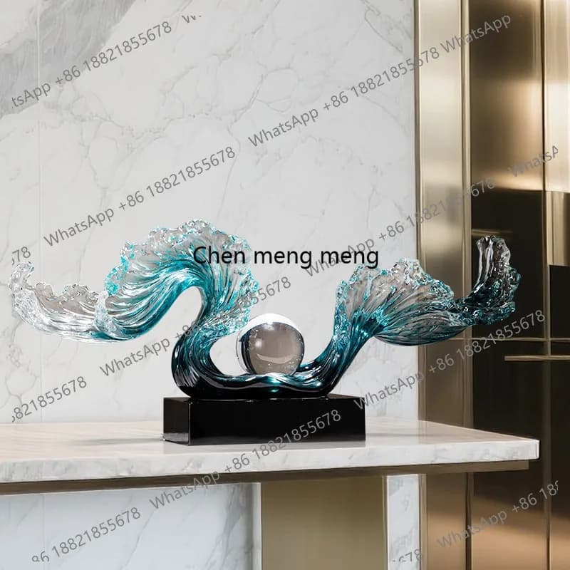 Entrance cabinet Entrance large ornament Hotel lobby Home living room decoration