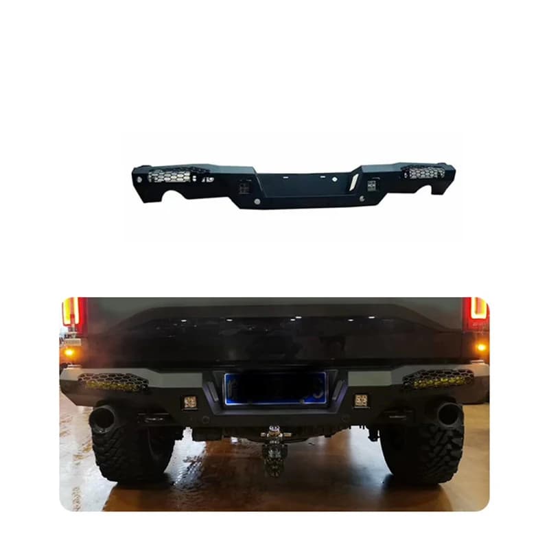 Off-road 4x4 Pickup Accessories Car Bumper Protector Steel Rear Bumper For Ford Raptor F150 2014-2021
