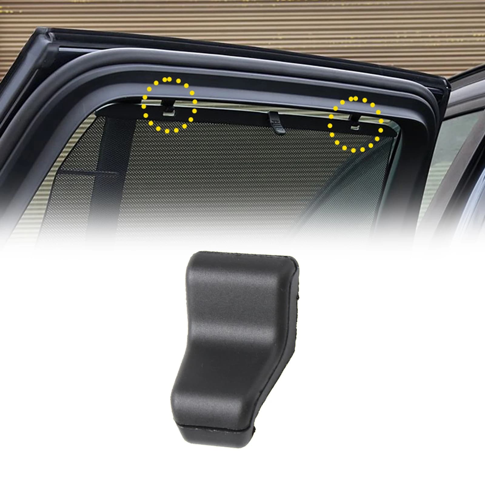 For BMW For X5 For G05 For G06 Door Window Shadow Curtain Hook Roller Blind Mounting Buckle Sunshade Retainer Clip 51357479511