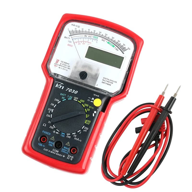 New Products Handheld high-precision Pointer Multimeter Digital Multimeter 2 in 1 Dual Display Multimeter Tester KT7030