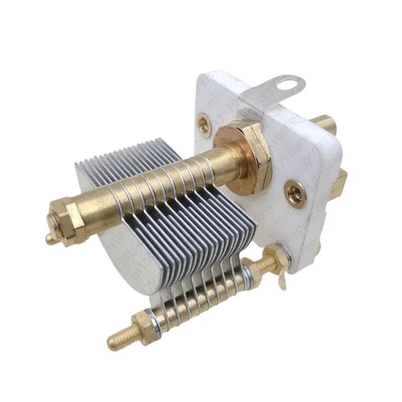 CW1-J50P/G100P High Frequency High Precision Ceramic Large Pitch Air Single Variable Capacitor