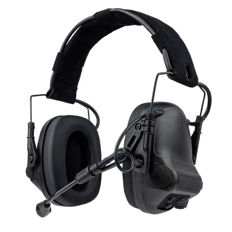 Helmet version Pickup noise reduction tactical earphones Electronic communication Headset for shooting training