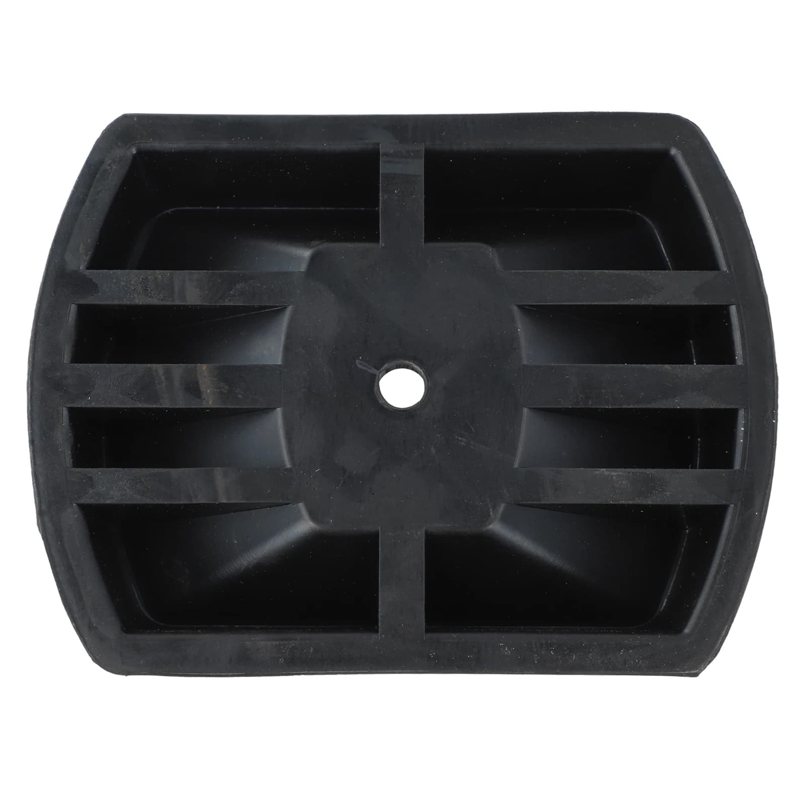 Caster Support 6.6 X 5 X 1.38 Inches Rubber Trailer Chock Extended for service Life Effective Protection For Trailers