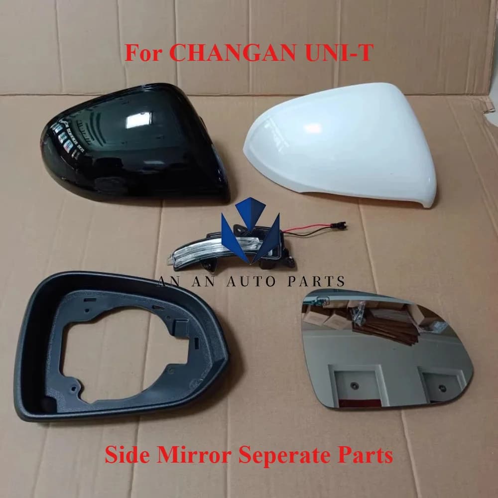 Original Side Mirror Cover Frame Turning Lamp Lens for CHANGAN UNI-T