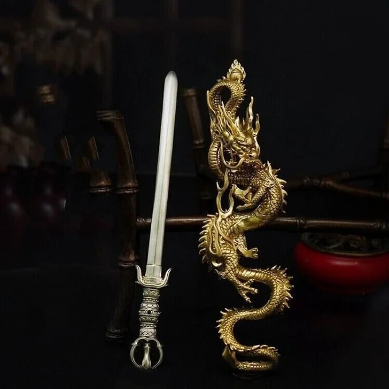 Wisdom Sword Shingon Buddhist Vajra Dorje Dragon