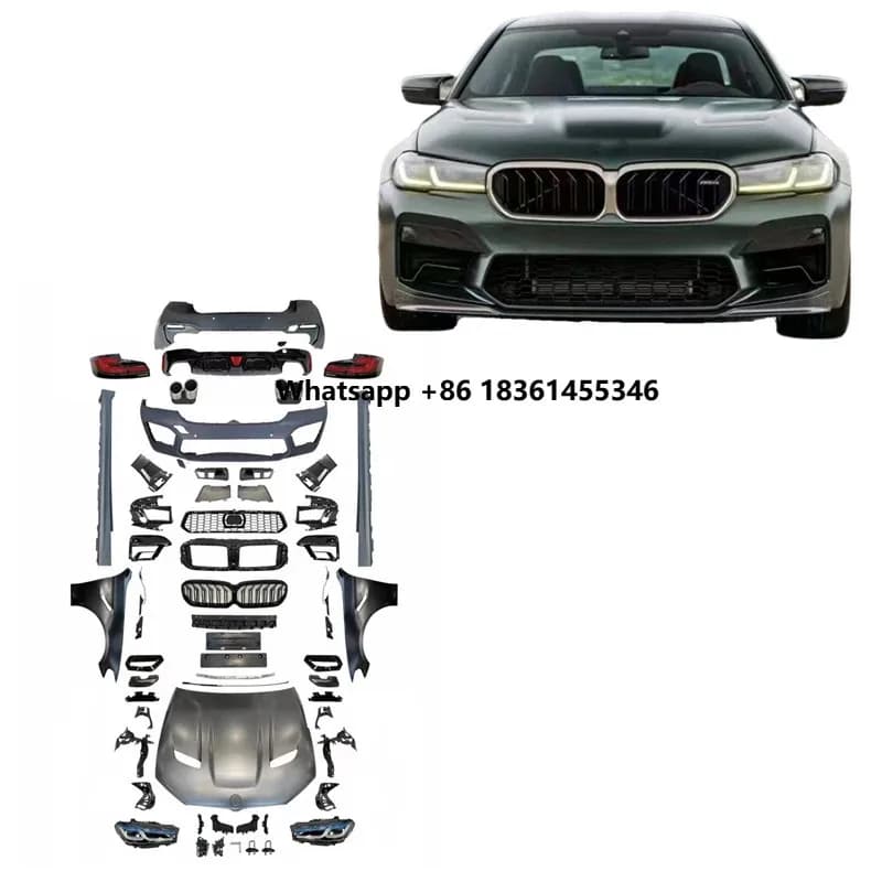 Easy Mounting for  5 Series F10 Upgrade G30 LCI M5 CS Bumper Body Kit