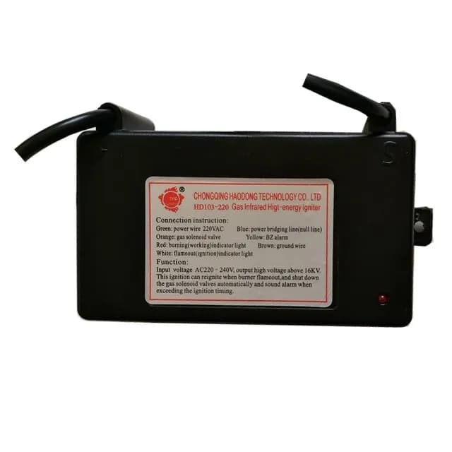 Infrared Gas Burner Controller Electric Pulse Igniter HD103-220