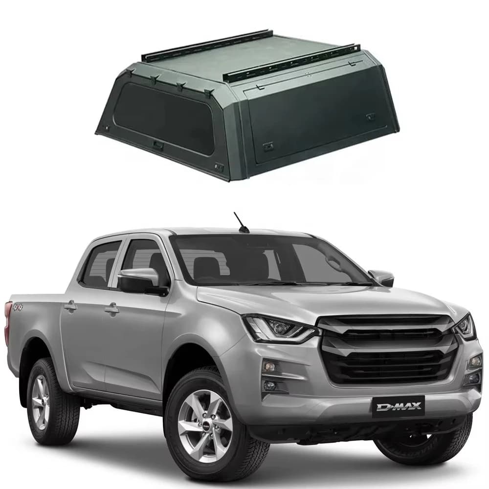 Retractable Roll up Truck Bed Cover for Greatwall Wingle 7 & GWM Poer D-MAX-High Quality Steel Hardtop Canopy