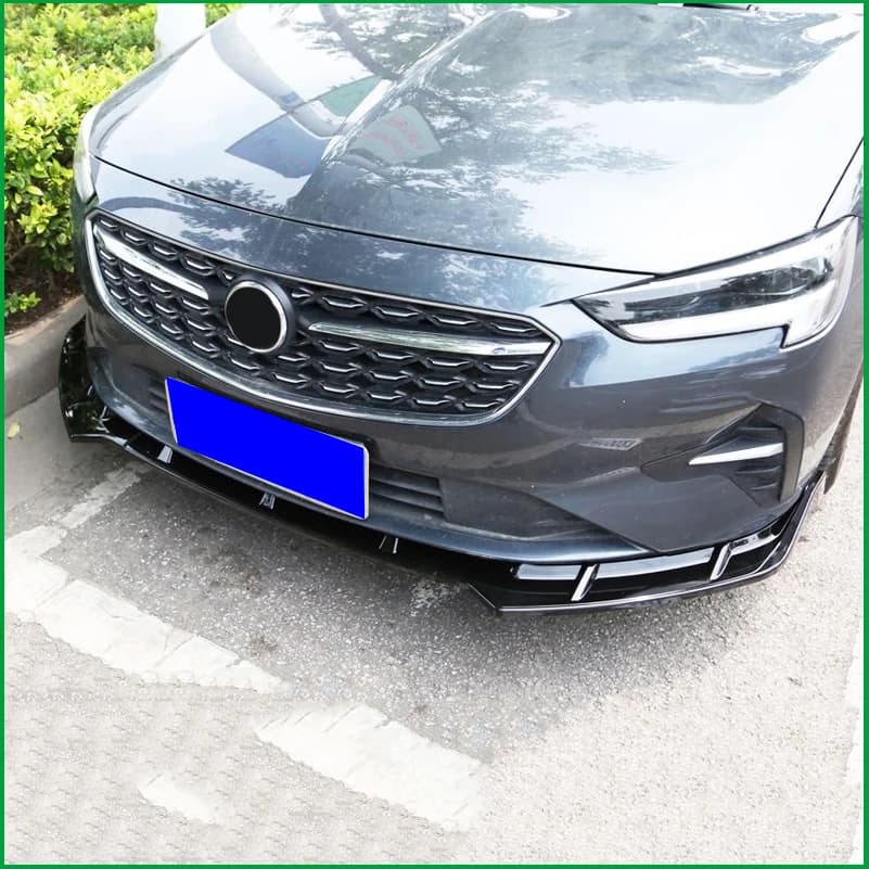 For Opel Insignia 2020 2021 2022 Front Bumper Lip Diffuser Protector Cover Trim Strips Car Styling Auto Accessories