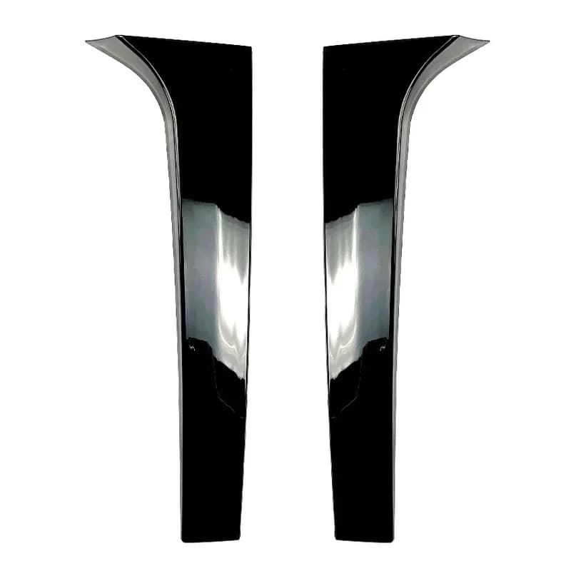 2PCS Gloss Black ABS Car Rear Window Spoiler Side Wing Cover Trim For Mercedes Benz GLK-Class X204 GLK 200 260 300 2009-2015