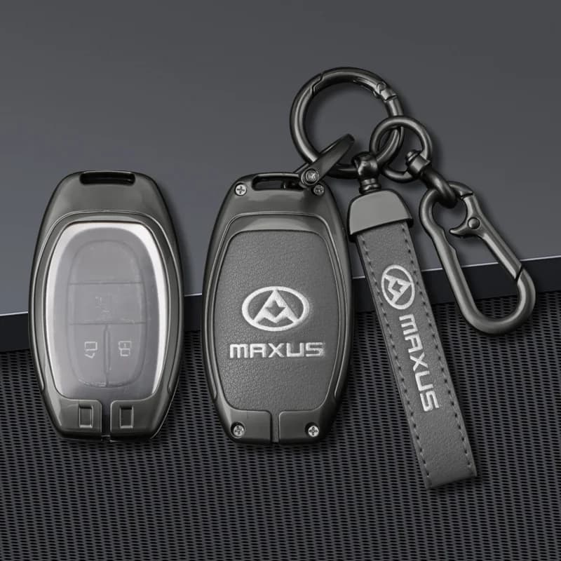 Zinc Alloy Leather Car Key Case Cover Shell for SAIC Maxus G50 Plus LDV D60 G10 G20 RV V80 V90 T60 T70 EUNIQ5 Auto Accessories