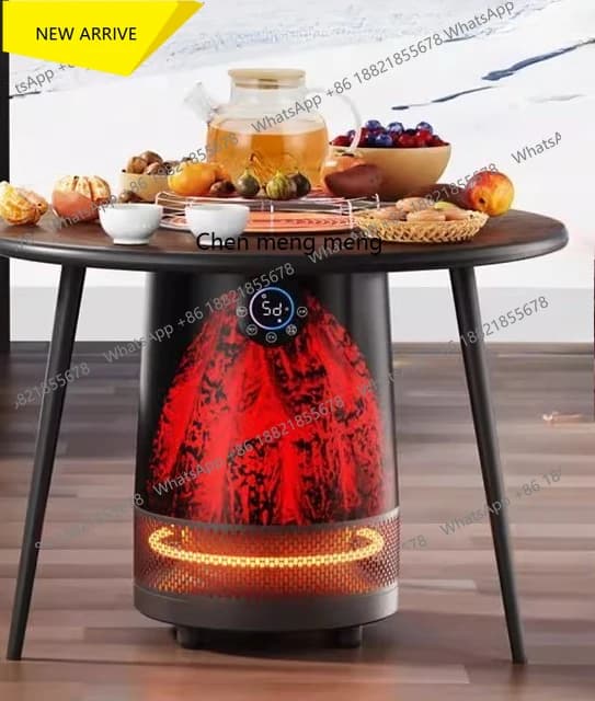 M138 Multifunctional Tea Brewing Stove Home Electric Heater Fan Dual Temperature Control