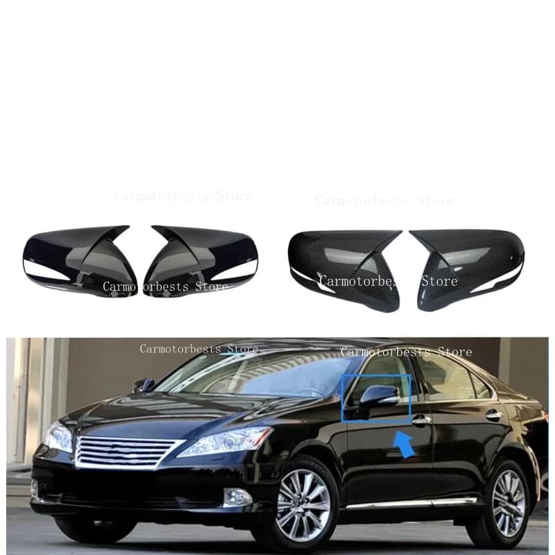 Car Rearview Side Mirror Cover Fit For Lexus IS ES IS250 IS350 ES250 ES350 2008 2009 2010-2012  Mirror Cap Rear View Mirror Trim