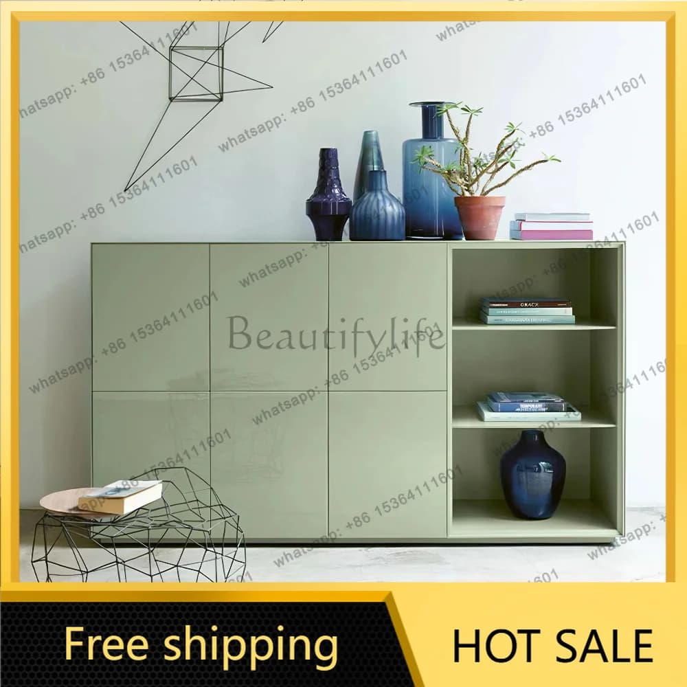 Factory Direct Modern Simple Entry Door Painting Entrance Cabinet Italian Minimalist Side Cabinet