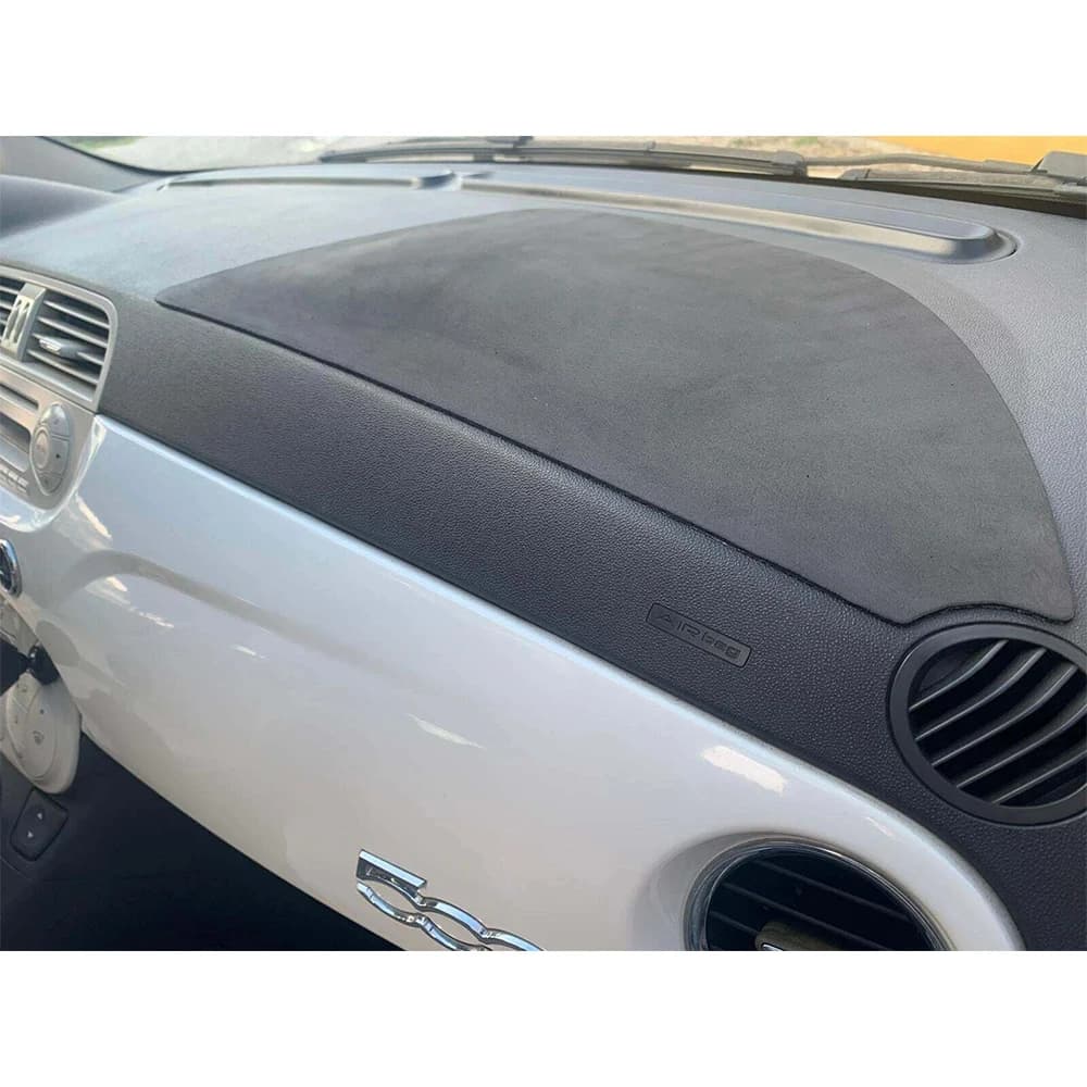For Fiat 500 Car Dashboard Mat With Adhesive Backing Airbag Cover For Covers Dashboard Imperfections Brand New Car Accessories