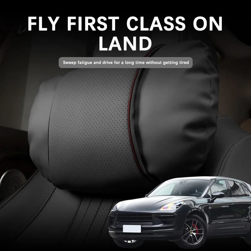 Comfortable Car Neck Pillow Car Headrest Protector For Car Head Support for Accessories For Porsche Macan 2014-2023