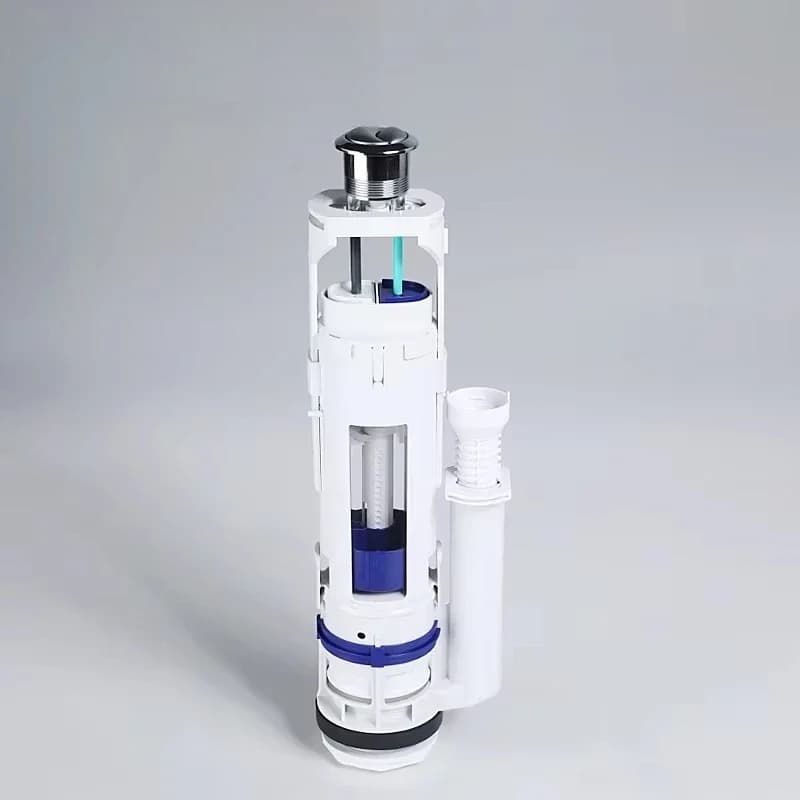 Double flush valve toilet flusher watermark toilet tank flush mechanism