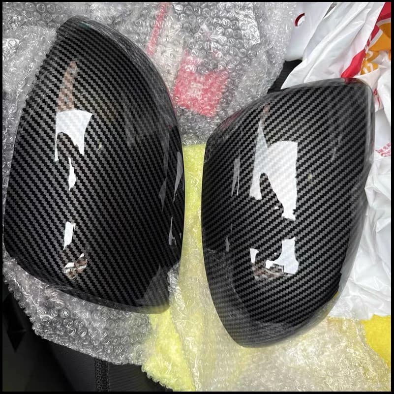 Car Styling For Mazda 3 2009-2012 Rearview Mirror Cover Caps Shell Housing Trim Replacement Auto Parts Accessories
