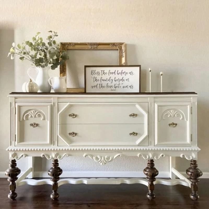 French Style Cabinets Bedroom Dresser Retro Chest Drawers Cabinets Luxury Mid Century Comoda Para O Quarto Home Furniture