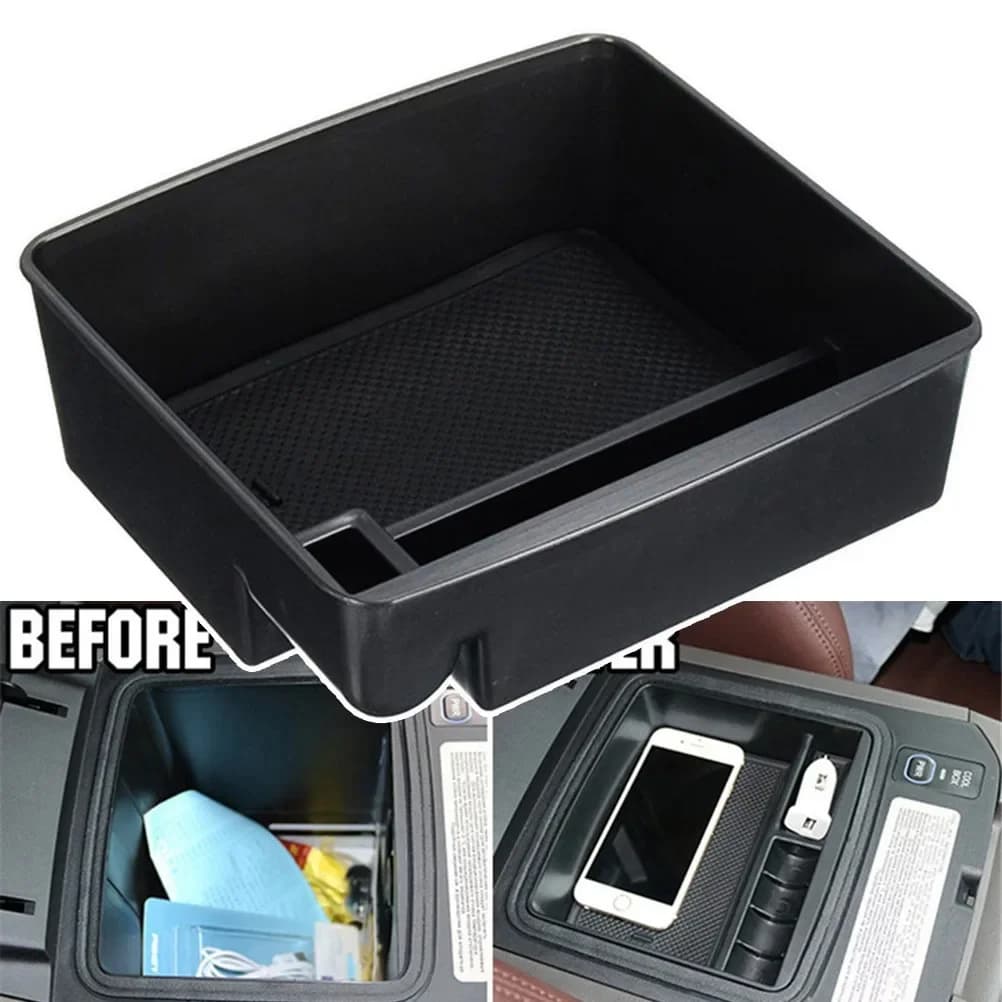 For Toyota Land Cruiser Prado FJ150 LC150 Lexus GX400 GX460 GX470 2004-2020 Center Console Organizer Tray Armrest Storage Box