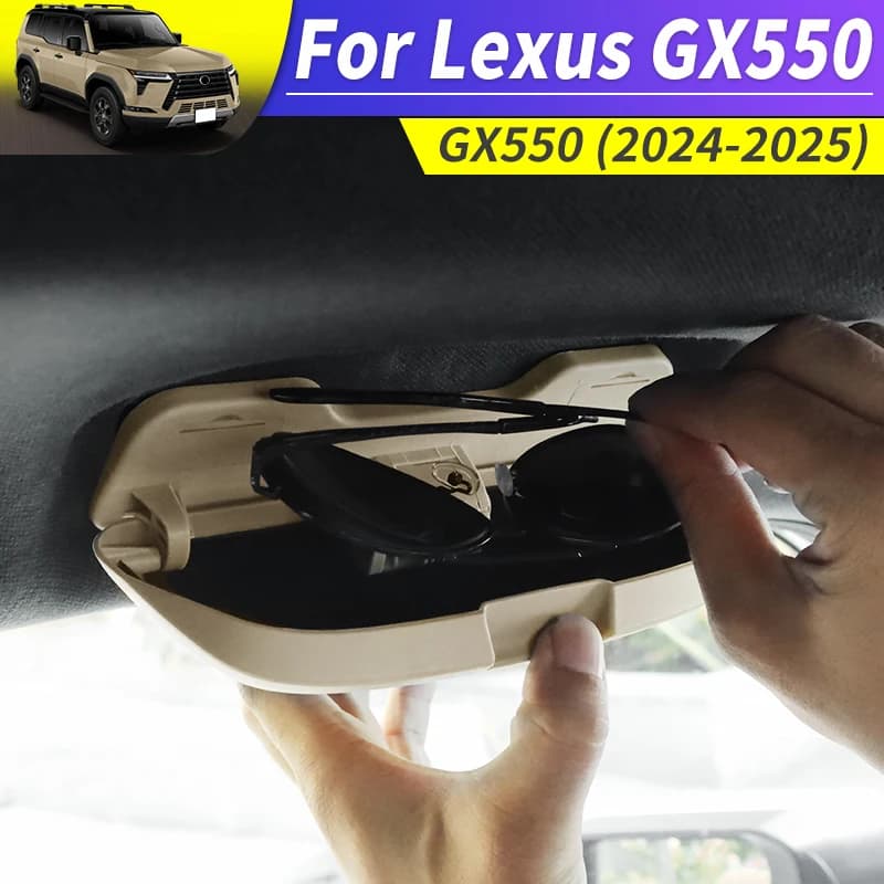 For 2024 2025 Lexus GX550 550h Upgraded Dedicated Eyeglasses box Accessories gx 550 Interior Modification Tuning