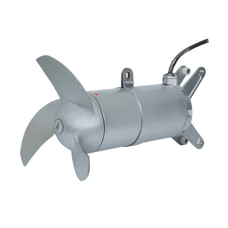 Submersible mixers, sewage treatment equipment, sewage plants, chemical plants