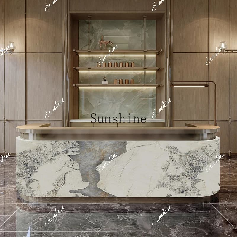 MHotel cash register company lobby front desk reception B&B hotel