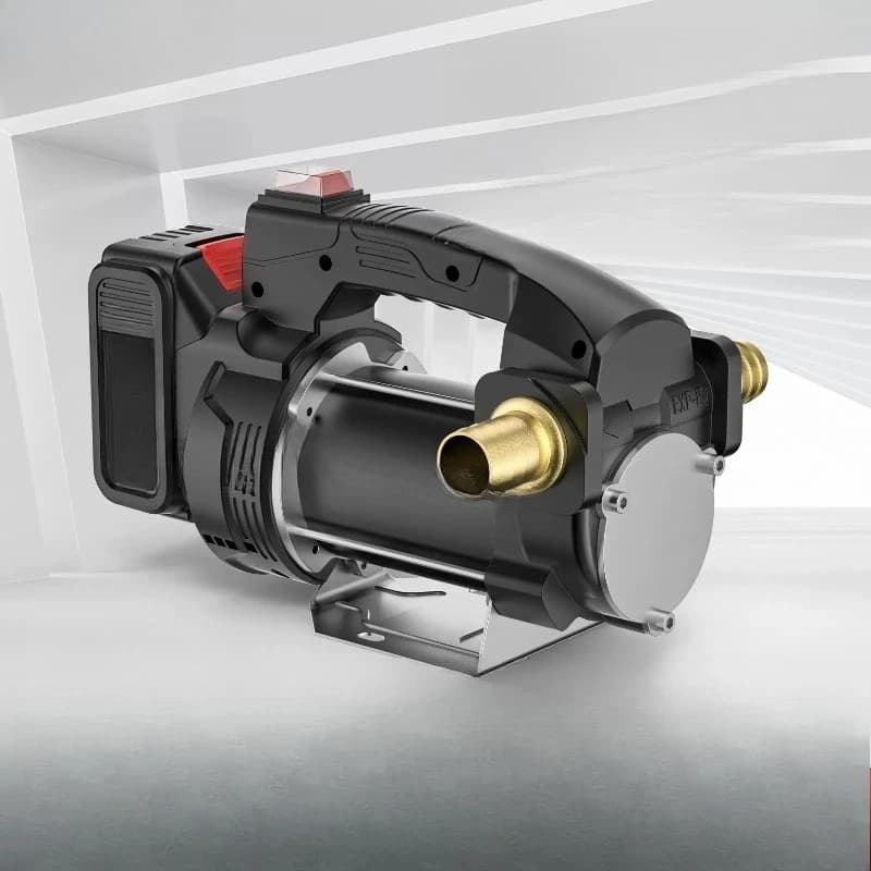 Electric oil pump, lithium battery rechargeable self-priming diesel pump, wireless portable mini fuel pump