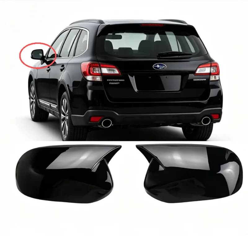 Suitable for 08-11 Subaru Outback reversing mirror housing Outback horn rearview mirror housing modification