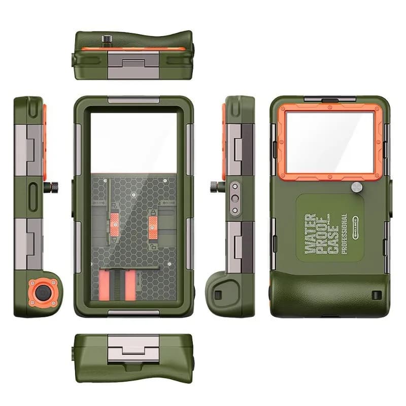 Applicable to 15PROMAX all-inclusive swimming waterproof mobile phone case, snorkeling photo protective case, diving case