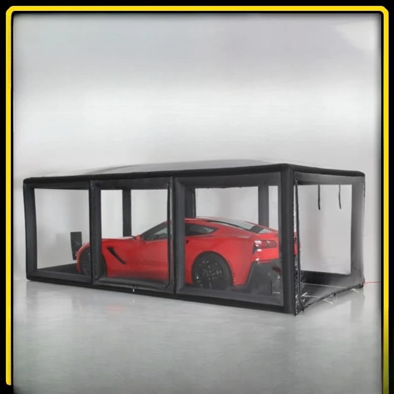 Outdoor car protection, inflatable tent, protective tent, rainproof and dustproof removable car cover