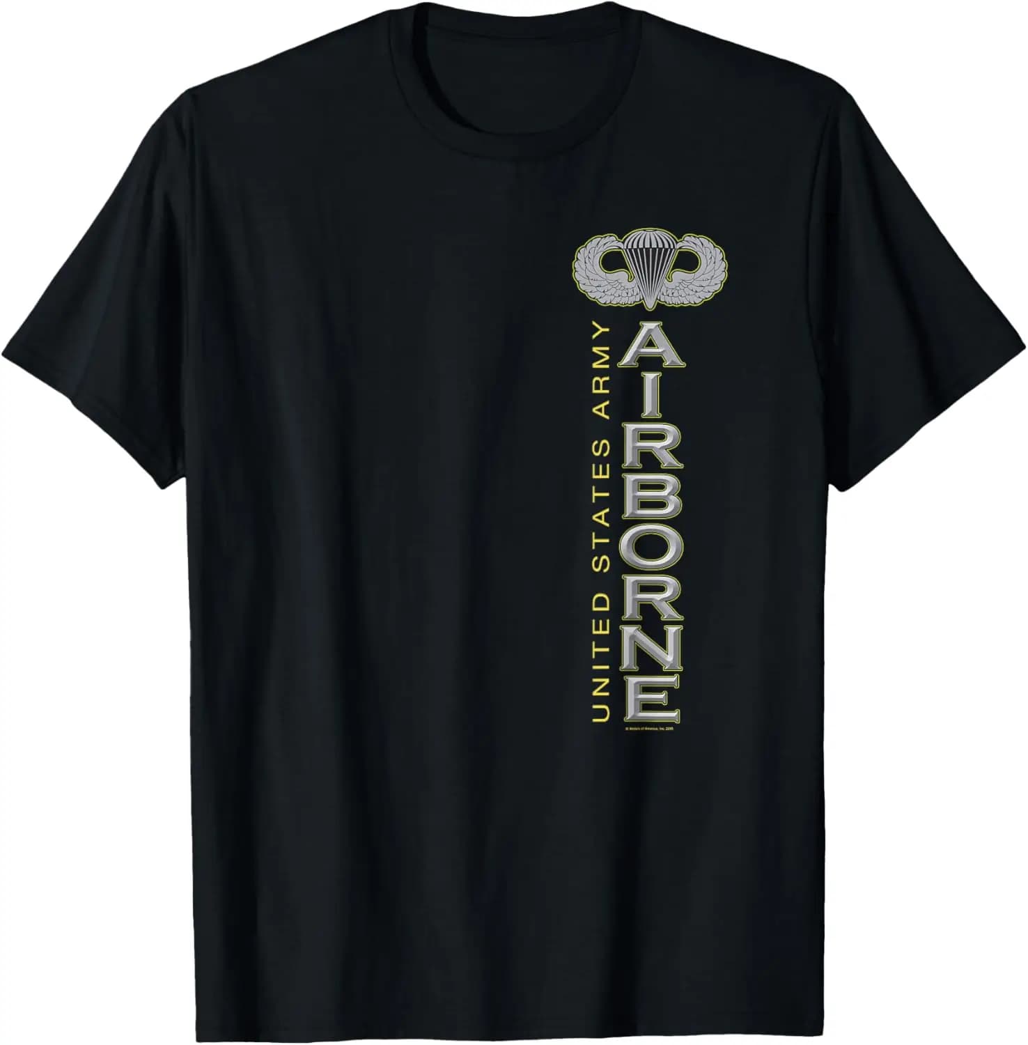 US Army Airborne Paratrooper T-Shirt 100% Cotton O-Neck Short Sleeve Summer Casual Mens T-shirt Streetwear