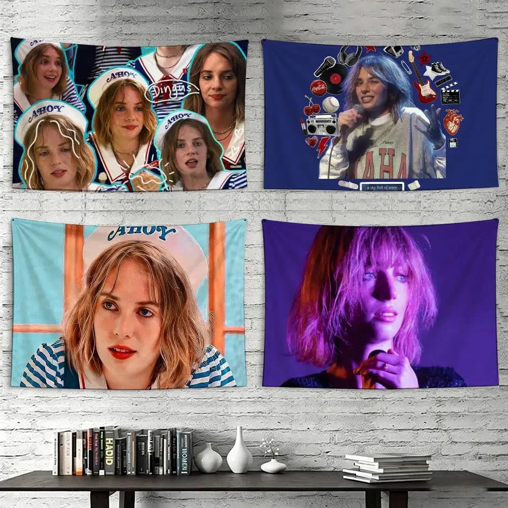 For Maya Hawke Flags Suitable For Party Club Outdoor Interior Wall Decoration Banner Fans Gift