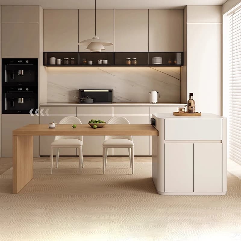 Italian Modern Kitchen Islands Elegant Design Classic Minimalistic Kitchen Islands Exquisite Durable Cuisine Meuble Furniture